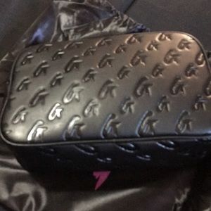 Glamaholic black matte cosmetic bag